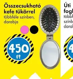 Tedi Összecsukhat kefe tükörrel ajánlat