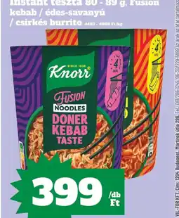 Family Diszkont Knorr Instant tészta ajánlat