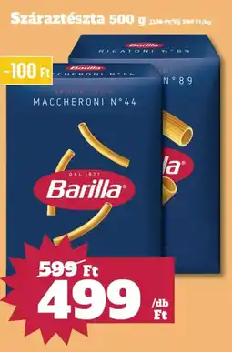 Family Diszkont Barilla száraztészta ajánlat
