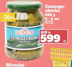 Family Diszkont PREMIKO Csemegeuborka ajánlat
