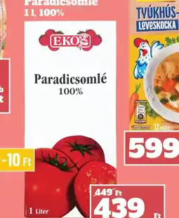 Family Diszkont EKO'S Paradicsomlé ajánlat