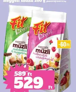 Family Diszkont Fit Reggeli müzli ajánlat