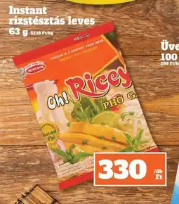 Family Diszkont Instant rizstésztás leves ajánlat