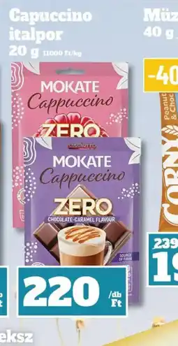 Family Diszkont MOKATE Cappuccino italpor ajánlat