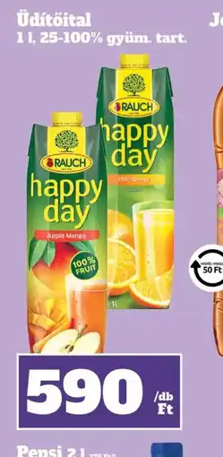 Family Diszkont RAUCH happy day Üdítőital ajánlat