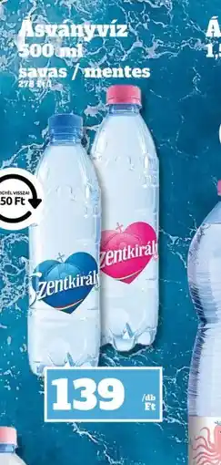 Family Diszkont Szentkirály Ásványvíz ajánlat