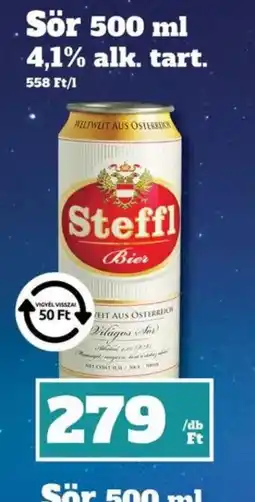 Family Diszkont Steffl Sör ajánlat