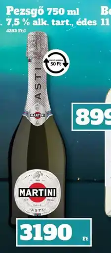 Family Diszkont MARTINI Pezsgő ajánlat