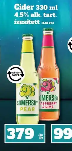 Family Diszkont SOMERSBY Cider ajánlat