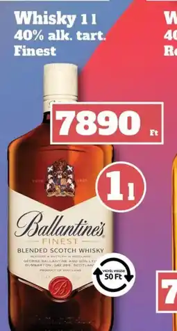 Family Diszkont Ballantine's Whisky ajánlat