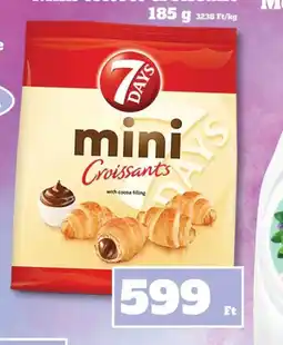 Family Diszkont 7 DAYS Mini töltött croissant ajánlat