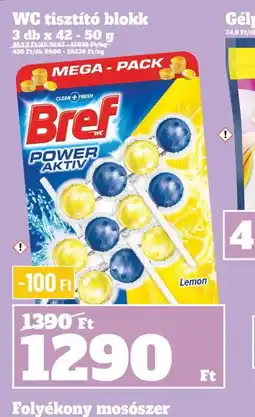 Family Diszkont Bref WC tisztít blokk ajánlat