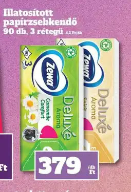 Family Diszkont Zewa Deluxe papírzsebkendő ajánlat