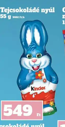 Vil-For Kinder Tejcsokoládé nyúl ajánlat