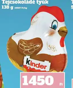 Vil-For Kinder Tejcsokoládé tyúk ajánlat
