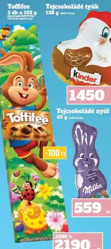 Vil-For Milka Tejcsokoládé nyúl ajánlat