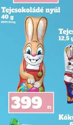 Vil-For Tejcsokoládé nyúl ajánlat