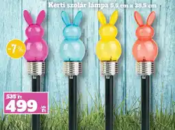 Vil-For Kerti szolár lámpa ajánlat