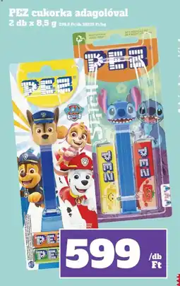 Vil-For PEZ cukorka adagolval ajánlat