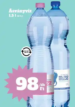 Vil-For Mizse Ásványvíz ajánlat