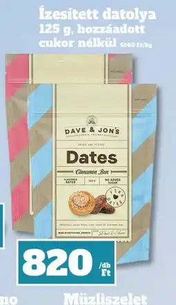 Vil-For DAVE TES JON'S ízesített datolya ajánlat