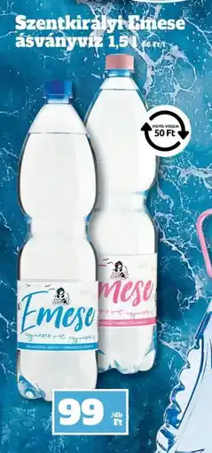Vil-For Szentkirályi Emese ásványvíz ajánlat