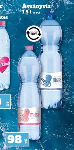 Vil-For Mizse Ásványvíz ajánlat