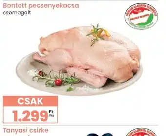 Spar Bontott pecsenyekacsa ajánlat