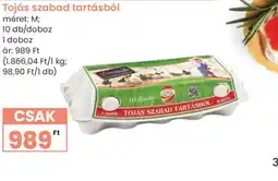 Spar Tojás szabad tartásbl ajánlat