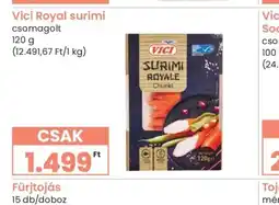 Spar Vici Royal surimi ajánlat