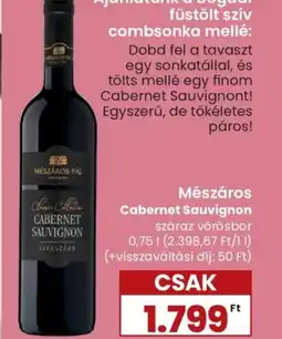 Spar Mészáros Cabernet Sauvignon ajánlat