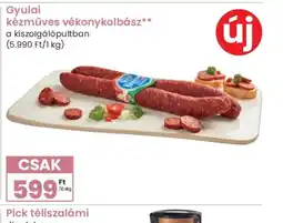 Spar Gyulai kézműves vékonykolbász ajánlat
