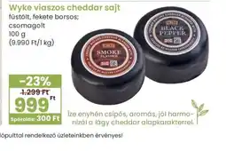 Spar Wyke viaszos cheddar sajt ajánlat