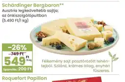 Spar Schärdinger Bergbaron sajt ajánlat