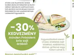 Spar Président brie sajt ajánlat