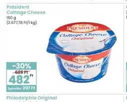 Spar Président Cottage Cheese ajánlat