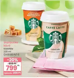 Spar Starbucks kávé ajánlat