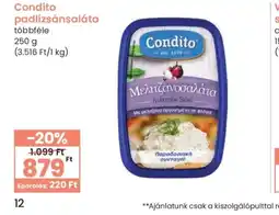 Spar Condito padlizsánsaláta ajánlat