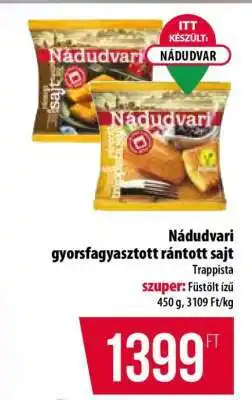 Coop Nádudvari gyorsfagyasztott rántott sajt ajánlat