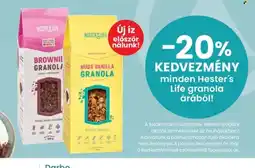 Spar Hester's Life granola ajánlat