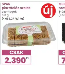 Spar SPAR pisztáciás szelet ajánlat