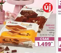Spar Balconi torta ajánlat