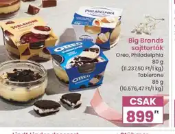 Spar Big Brands sajttorták ajánlat