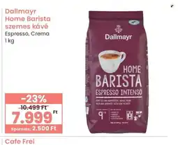 Spar Dallmayr Home Barista kávé ajánlat