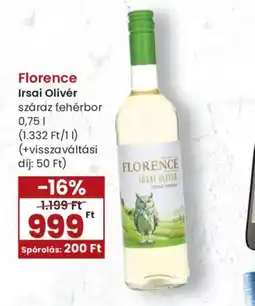 Spar Florence Irsai Olivér fehérbor ajánlat