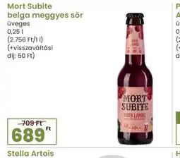Spar Mort Subite belga meggysör ajánlat