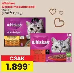 Interspar Whiskas 12 pack macskaeledel ajánlat