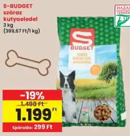 Interspar S-BUDGET száraz kutyaeledel ajánlat