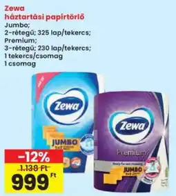 Interspar Zewa háztartási papírtörlő ajánlat