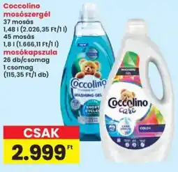 Interspar Coccolino mosószergél ajánlat